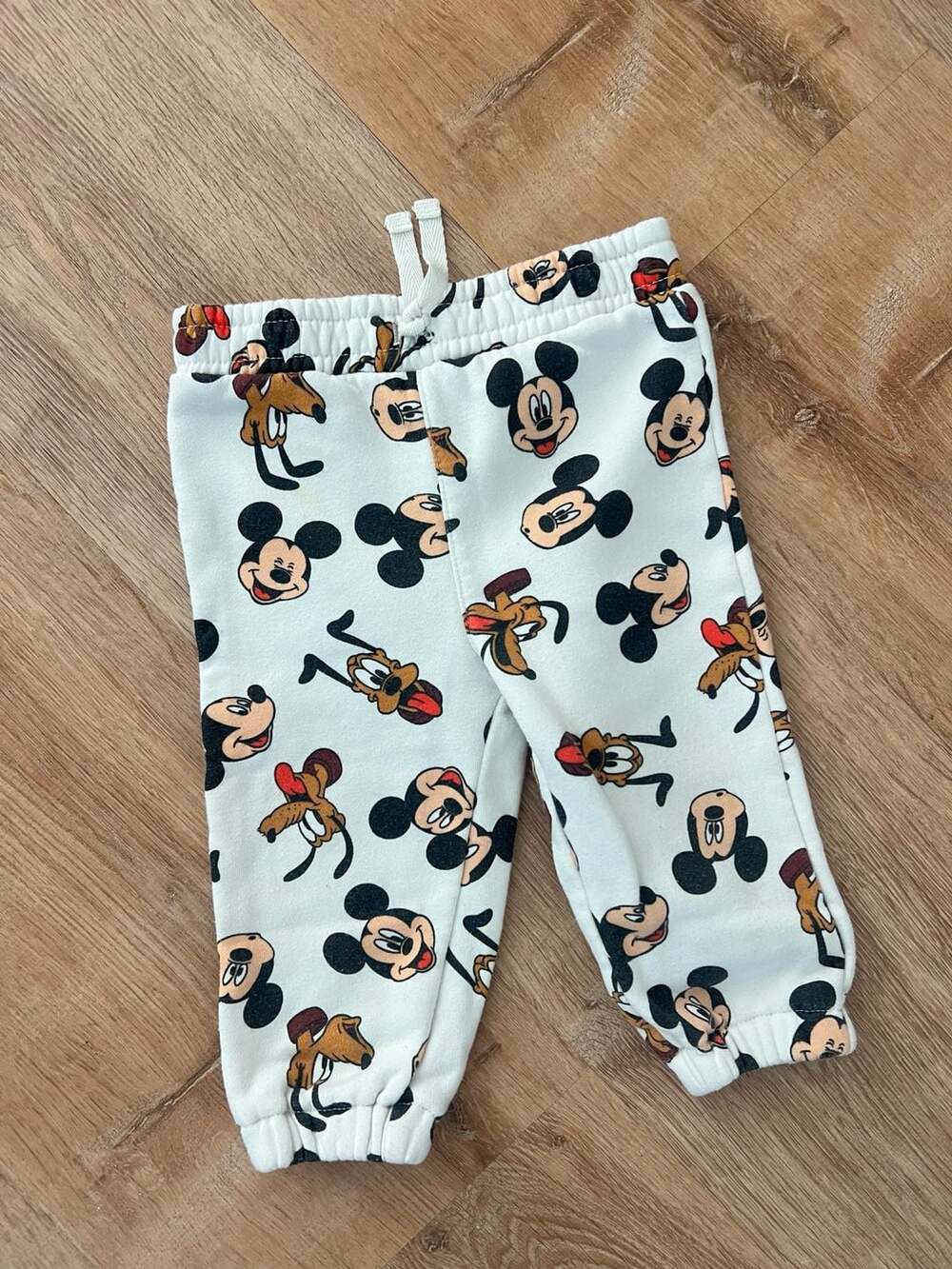 Disney at Primark Mickey Mouse and Pluto Print Baby Sweatpants